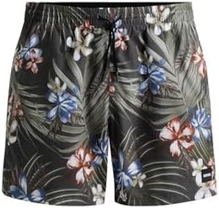 BOSS Men's Piranha Swim Shorts, Dark Beige251, M