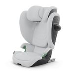 Cybex Solution G2 Foldable Car Seat for Toddler/Kids, Age 3+ Years, Upto 50 kg, Lightweight, Booster Seat, Secure, Adjustable Headrest, Linear Side Impact Protection, High Back Booster - Fog Grey
