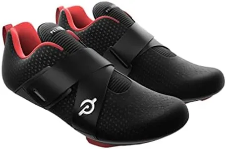 Peloton Altos Cycling Shoes for Bike and Bike+ with Single Hook and Loop Strap and Delta-Compatible Bike Cleats