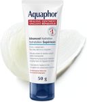 Aquaphor Healing Ointment, Multipurpose Ointment for Dry, Cracked Skin, Chafing, Cuticle Care, Fragrance Free, Non Greasy and Non Comedogenic Body Moisturizer, Dermatological Skin Care, 50g Tube