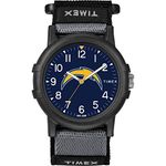 Timex Kids' Tribute Collection Analog Quartz Watch with Nylon Strap, Black, 20 (Model: TWZFCHAYAYZ)