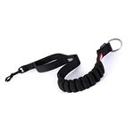 EZYDOG Zero Shock Dog Lead Extension | Zero Shock Technology, Shock-Absorbing, Extension Dog Lead, Dog Lead Clips, Dog Extendable Lead, Small Dogs, Medium Dogs, Large Dogs, Traffic Control (Black)