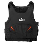 Gill Pursuit Buoyancy Aid PFD - Unisex Adult, Side Opening, Lightweight, Adjustable, Reflective for Watersports, Sailing, SUP (Black, S)