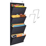 Godery Over the Door Hanging Office Storage, Fabric Cascading Wall Organizer, Wall Mount Office Supplies Storage Organizer for School, Classroom, Home, Closet