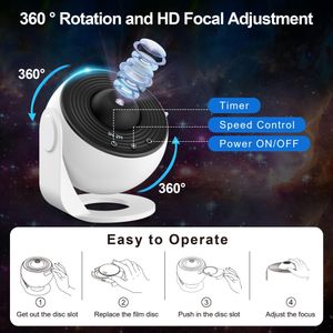 Doraimuni Star Projector – LED Night Light for Bedroom, Kids, Adults