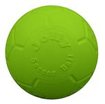 Jolly Pets Large Soccer Ball Floating-Bouncing Dog Toy, 8 inch Diameter, Green Apple, Large-X Large