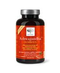 New Nordic Ashwagandha Vegan Gummies | Daily 300 mg | Increase Energy & Resistance to Stress | Natural Peach Mango | Sugar Free, Gluten Free & Non-GMO | 60 Gummies (Pack of 1)