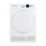 Willow WCD8W 8kg Freestanding Condenser Dryer with 15 Programmes, 3 Button Functions, LED Display