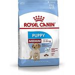 Royal Canin Medium Puppy Pellet Dog Food, Chicken, 4 kg,Pack of 1