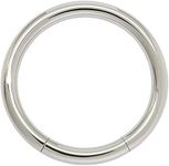 FIFTH CUE Seamless 316L Surgical Steel Segment Ring (10G - 1/2" 12mm)