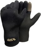 Glacier Glove Bristol Bay Warm Durable Waterproof Fleece-Lined Outdoor Fishing Cold Weather Glove w/Sharkskin Textured Palm, Large