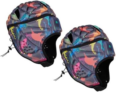 Rugby Headguards, Soft Football Helmet, Youth 7v7 Rugby Helmet Soft Padded Headgear Rugby Helmet Headguard Autism Special Needs Head Protection for Adults Kids