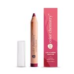 Color Chemistry Lip and Cheek Crayon Camellia LC12, 2.49 g | Vegan, Ultra-matte, Non-drying, Pigmented & Long-stay | Mulit-use Lip Crayon