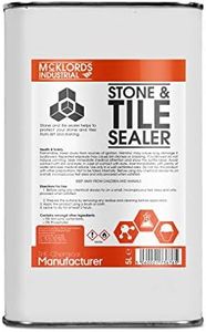 Stone and Tile Sealer - 5 Litre | Sealer for All Types of Natural Stone | Apply to Tiles, Floor and Paving