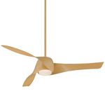 MINKA-AIRE F803DL-MP Artemis LED 58" Ceiling Fan with Lights & Remote Control, Maple