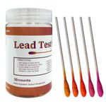 AssuTest Lead Test Kit (30 Immediate Result Swabs) Results in Just 30 Seconds. at Home Lead Test Kit，Use for Various Surfaces - Paint, Crockery, Toys, Jewellery, Metals, Ceramics, Woodwork