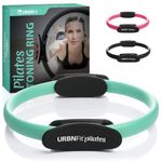 URBNFit URBNFit Pilates Ring Fitness Circle - Weight Loss Body Toning Magic Circle and Resistance Exercise Fitness Ring Free Workout Guide Included