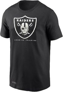 NFL Kids Youth 8-20 Watson Team Color Performance Primary Logo Short Sleeve T-Shirt, Las Vegas Raiders