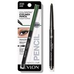 Revlon Pencil Eyeliner, ColorStay Eye Makeup with Built-in Sharpener, Waterproof, Smudgeproof, Longwearing with Ultra-Fine Tip, 206 Jade, 0.01 Oz/ 0.28g