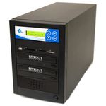 Spartan Media Mirror Flash Memory & Disc to Disc Duplicator with 1-1 DVD/CD Burners (with Memory Stick (MS), CompactFlash (Cf), Secure Digital (SD), USB Slots) (M901-SSP)