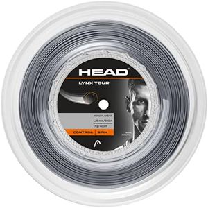 HEAD Unisex – Adult's Lynx Tour Reel Tennis String, Grey, 16