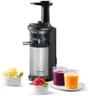 Panasonic MJ-L500S Slow Juicer / Entsafter / 2 Einsätze für Säfte & tiefgefrorene Zutaten / Frozen Joghurt / Silber