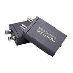 H-its Kabel : : SDI to HDMI Micro Converter : SDI to HDMI + SDI : Multi Purpose Converter SDI to HDMI - Compatible Multimedia Interface + SDI Conversion Adapter