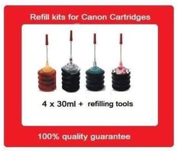 Refill Kits for Canon PG-640 & CL-641 Ink cartridges