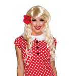 Vixen Wavy. Blonde Accessory Fancy Dress