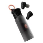 Skullcandy Dime Evo Wireless in Ear Earbuds – 36Hr Battery, Rapid Charge, Multipoint Pairing, Auto Connect, Stay-Aware Mode, Preset EQ Modes (Music/Bass/Podcast) – Black
