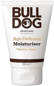 Bulldog Skincare for Men Age Defence Moisturiser, Reduce Appearance of Fine Lines for Mature Skin, with Rosemary, Echinacea and Vitamin E, 100mL