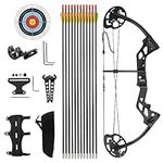 WUXLISTY Compound Bow and Arrow for