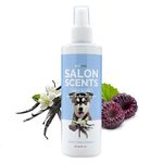 Bark2Basics Salon Scents Pet Grooming Cologne - 8 oz, Natural Professional Groomer Perfume for Dogs and Cats, Long Lasting, Deodorizing, (Vanilla Black Raspberry)