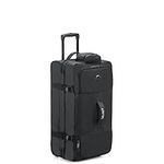 DELSEY Paris Raspail Rolling Wheeled Duffle Bag, Black, 71.12 cm, Raspail Rolling Wheeled Duffle Bag