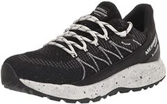 Merrell Women's Bravada 2 Waterproof Sneaker, Black/White, 9