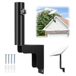 Satellite Dish Mounts,Starlink Wall Mount, Vertical Angle Starlink Long Wall Mount, Starlink Pole Mount, Starlink Roof Mount, Starlink Bracket for Starlink Internet Kit Satellite