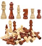 Wood Chess Pieces