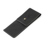 Goatter Hunter Leather Pen Case,Black