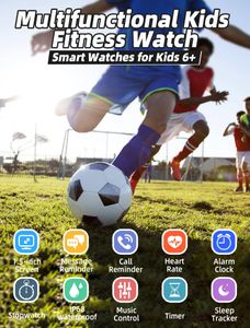 Kids Smart Watch – Black Touchscreen GPS Tracker