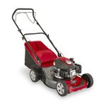 Mountfield SP46 Petrol Lawnmower, Self-Propelled, 46 cm Cutting Width, 139 cc ST140 Autochoke Petrol Engine, Up to 500 m², Includes 60 Litre Grass Collector