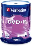 Verbatim DVD+R Blank Discs AZO Dye 