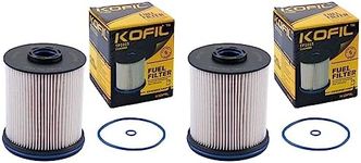 TP1015 Fuel Filter Fit for 6.6L Duramax Diesel Fuel Filter Compatible with 2017-2021 Chevrolet Silverado/GMC Sierra 2500HD 3500HD 2014-2018 Chevrolet Cruze Replace# 23304096, 22937279, 23456595, 2pcs