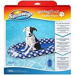 SwimWays Spring Float Paddle Paws Dog Pool Float - Small (0-65 lbs)