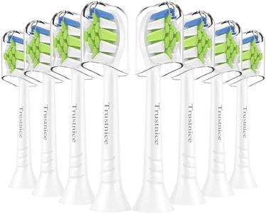 Trustnice Cabezales de repuesto Compatibles con Philips Sonicare, Cabezales de Cepillo de Dientes para W2, Diamondclean, HealthyWhite, FlexCare