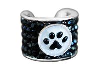 Devine Medical CharMED Crystal Stethoscope Charm, Pawprint