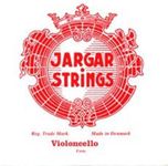 VIOLONCELLO STRIPES - Jargar (Red) (Chrome) 3rd Strong Cello 4/4