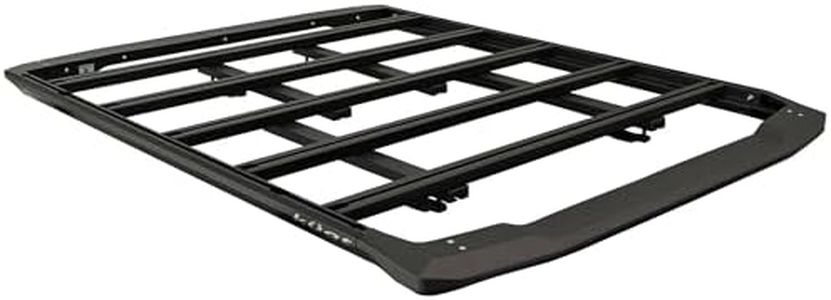 KUAT DEK Crossbar Mounted Rooftop Platform Rack Non-Lit with Adjustable Crossbars and Universal Secure Mounting System, 300lbs Capacity, 54" W x 60" L