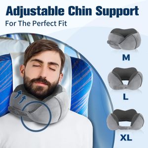 Cirorld Memory Foam Travel Pillow – Ergonomic Neck Support