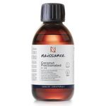 Naissance Liquid Fractionated Coconut Oil (No. 218) - 225ml - MCT Oil for Skin, Hair, Lip Gloss, DIY Beauty Recipes, Aromatherapy, Massage, Cuticules