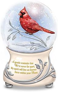 The Bradford Exchange Messenger from Heaven Cardinal Glitter Globe